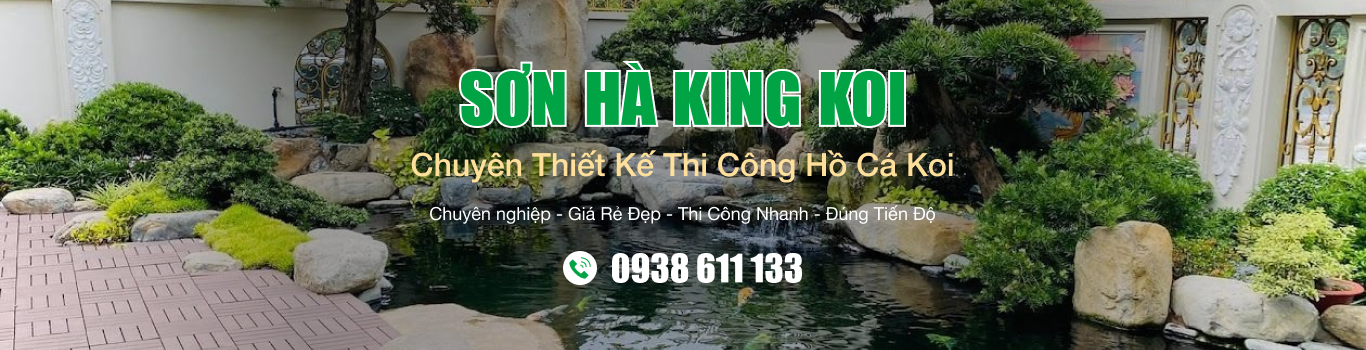 SƠN HÀ KING KOI - THIẾT KẾ BỞI MR TÀI: 0789711496