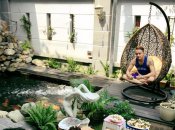 Ngắm bể cá Koi và khu vườn tiền tỉ của ca sĩ Cao Thái Sơn